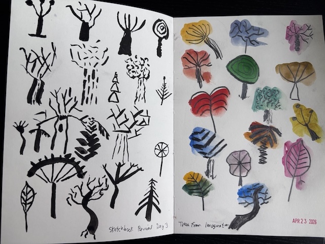 Getting Artsy: Sketchbook Revival 2026 – Ramblings and Ruminations